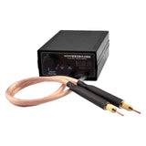 8000W 9600mA Mini Spot Welder Machine DIY Kit 18650 Battery Spot Welding Pen Tool 100-240V 1200A Black 15*9.8*5cm