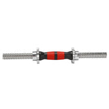 40CM Chrome Threaded Dumbbells Bars Adjustable Dumbbell Bar Handles Weight Lifting Equipmentt for Workout Training Gym