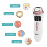 Mini HIFU Machine Ultrasound Slimmer RF Radiofrecuencia EMS Microcurrent 3D Roller Neck Lifting Anti Wrinkle Face Body Massager