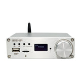 C40 APP Remote Control Bluetooth 5.0 Lossless Player Digital Power Amplifier 130W+130W U Disk/TF Card