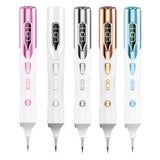 LCD 9 Level Laser Plasma Pen Mole Tattoo Freckle Wart Tag Removal Pens Dark Spot Remover Skin Care Tools Women Beauty Instrument