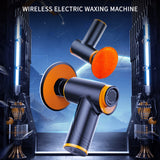 Car Mini Cordless Polisher Wireless Polishing Machine With Brush Scratch Repair Portable Handheld Car Detailing Tools
