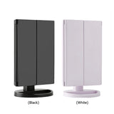 LED Makeup Vanity Mirror Magnification Lights Professional Tri-Fold 2X 3X Portable Cosmetic Makeup Portable Design