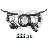 Dropship-NUTT Bike Disc Brake Kit,With A1 Cooling Disc Oil Brake,Bicycle Brake Lever,Heat Dissipating Disc Adjuster For Road/MTB