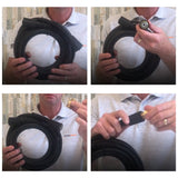 10m Extension Hose K Series High Pressure Washer Hose M22 Connector Female to Male Braided Hose