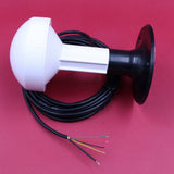 12V Nautical Receiver RS-232 Protocol Marine Boat Ship GPS Receiver Antenna Module NMEA 0183 4800Bps DIY Connector Plastic Base