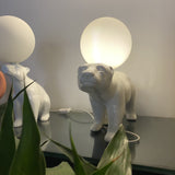 Living Room Home Decor Polar Bear Table Lamp Bedroom Bedside Lamps Dormitory Study Led Desk Lamp Desktop Decoration Reading Lamp