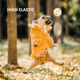 Pet Dog Toy Fetch Ball Light Chew Rubber Ball High Elastic Bite Resistance Interactive Throwing Flying Toys for Dogs Accessories