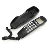 Wall Mount Corded Phone Telephone Home Office Desktop Phone Caller ID