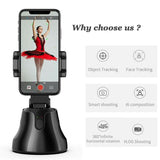 360 Rotation Face tracking Selfie Stick Tripod Object Tracking Holder Camera Gimbal for Photo Vlog Live Video Record Smart