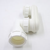 NEW Bathtub and shower room trap,Pure white deodorant drainage elbow,Bathroom accessories, perfect fit