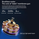 Small Fascial Gun Pain Relief Sports Therapy Massager Deep Muscle Mini Massage Gun Pocket Body Slimming Massager Dropshipping