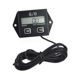 Motorcycle Engine tach Hour Meter guage 12v LCD Display Waterproof Car Motor Boat Digital Tachometer For Motorbike