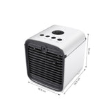Portable Air Conditioning Fan Electric Mini Air Cooler for Room Small Home Air Conditioner Cooling Mist Fan USB/Battery Powered