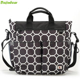 3 PCS/SET Baby Nappy Bags Diaper Bag Mother Shoulder Bag Maternity Mummy Handbag Baby Stroller Bag Washed by Machine