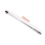 Socket Torque Wrench 1/2 F Rod 15" 18" Long Force Bar Activity Head Wrench with Strong Force Lever Steering Handle for Repairing