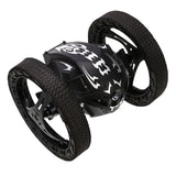 RC Car Bounce Car Remote Control Toys RC Robot 70cm High Jumping Car with Flexible Wheels Rotation LED Night Toys Robot Car