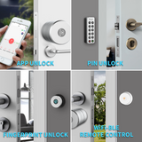Airbnk M530 Smart Door Lock TUYA Smart Lock Blue-tooth Fingerprint lock Electronic lock Use Original Cylinder