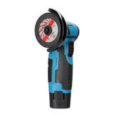 19500rpm Electric Angle Grinder Brushless Motor Rechargeable Grinding Machine Cutter for Cutting Polishing Ceramic Tile Wood
