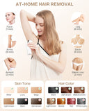 IPL Hair Removal Device 999999 Flash Laser Epilator LCD Display with Ice Cooling Function Bikini Ipl Laser Hair Removal Painless