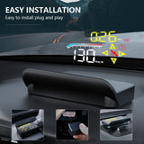 M17 HUD Head Up Display OBD2 GPS Dual System Windshield Speed Projector Auto Car Security Alarm Electronic Accessories