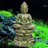 Aquarium Decoration Elephant God Shakyamuni Statue Underwater Landscape Ornament