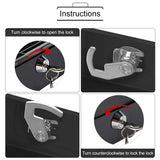 Mini Locksmith Portable Steel Petty Lockable Cash Money Coin Safe Security Box with 6 Compartments Design Household or Traveling