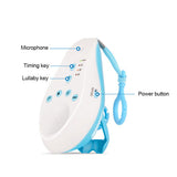 Smart Music White Noise Voice Sensor Rechargeable Baby Infants Therapy Sound Machine Sleep Soother Portable