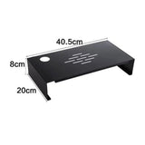 Monitor Stand Laptop Holder Metal Desktop Storage Desk Notebook Riser for Home Office Laptop PC Display Rack TV Screen Bracket