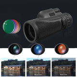 40x60 Professional Monocular Powerful Telescope Mobile Night Vision Military Eyepiece Handheld Objective Lens Hunting