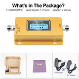 Cost-effective LCD Display GSM 900MHz Signal Repeater GSM Signal Booster 20dbm LCD Display Cell Phone Signal Booster Amplifier