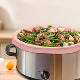 2pcs Crock-pot Cooking Bag Leakproof Silicone Slow Cookers Liner Bags High Temperature Resistant Easy To Clean Kitchen Supplies