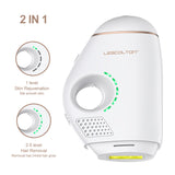 Newest Lescolton Permanent IPL Laser Epilator for Women Professional Photoepilator 600000 Flashes Painless Hair Remover Machine