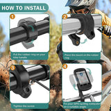 Dropship-Gps Mount Out Front Mount Compatible With Garmin Edge GPS Bike Computer, XOSS G/G+, Varia RTL510