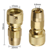 All-copper Thread Quick Connector Garden Irrigation Connector Faucet Nozzle Adapter Telescopic Water Pipe Joints