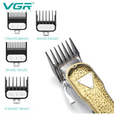 All metal professional hair clipper beard electric barber hair trimmer for men rechargeable hair cutting machine adjustable