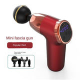 Mini Massage Gun for Therapy and Relaxation Powerful Quiet Cordless Handheld Muscle Massager Gun for Gym Device