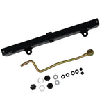 Black Aluminum High Flow Fuel Rail with Fitting Set for Civic Acura RSX K-Series K Swap K20 Engines Accessories Parts