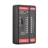 HABOTEST HT812A Network Cable Tester Wire Tracker Telephone Line Test Meter Telephone&amp;Network Line Finder RJ11 RJ45 Tester