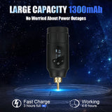 Professional Wireless Rechargeable Mini Rocket Tattoo Battery Power RCA and DC Interface Rotary Tattoo Machine Pen Battery New