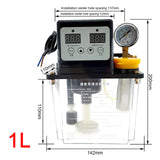 1pcs 0.5L/1L/2L Lubricant Pump Automatic Lubricating Oil Pump CNC Electromagnetic Lubrication Pump Lubricator