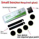 Brand New Bike Bicycle Flat Tire Repair Kit Tool Set Kit Patch Rubber Portable Fetal Best Quality cycling Free Shipping