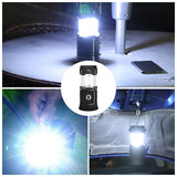 Portable Solar LED Camping Light Outdoor Tent Light USB Rechargeable Emergency Lamp Search Light