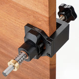 KKmoon 35mm Concealed Hinge Drilling Jig Hole Guide with Screw Clamp Hex Socket Drill Bit for Cabinet Doors Woodworking