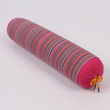 Striped Old Coarse Cloth Candy Buckwheat Pillow Cervical Pillow Buckwheat Candy Pillow Cylindrical Pillow Removable And Washable