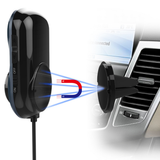 Car Radio Player Transmitter with Built-in Microphone Dual USB Car Charger In-Car MP3 Player Hand-free Calling
