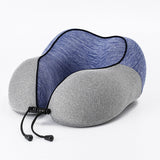 Physiotherapy Memory Foam Travel Neck Pillow Airplane Office Orthopedic Rest Cushion Pad Home Textile