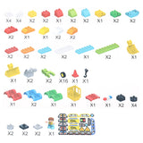 robot Big Size Diy Building Blocks Bricks 6 IN 1 Educational Block Toy Compatible Duploed Toys For Children Kids Gifts