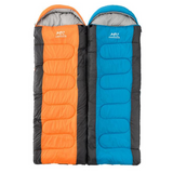 Envelope Sleeping Bag Ultralight Outdoor Sport Camping Hiking Hollow Cotton Bag Thermal Waterproof Heated Sleep Bag  in Winter