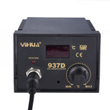 For YIHUA 937D Digital Soldering Iron Station Hot Air Welding SMD Tool Stand W/5 Tips 60W Temperature Control Rework Stations